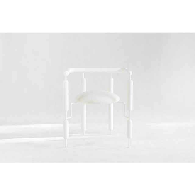 Black Poodle Armchair by Metis Design Studio For Sale - Image 10 of 18