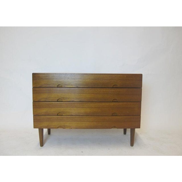 Teak Half Moon Pull Credenza Chest Chairish