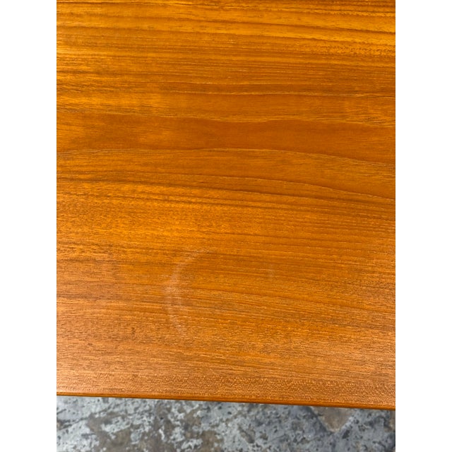 Danish Teak Wood Coffee Table, Mid 20th Century For Sale - Image 9 of 12