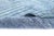 Blue Mottled Linear Hand-Knotted Wool Rug | 10'1" X 7'2" | One of a Kind For Sale - Image 8 of 8