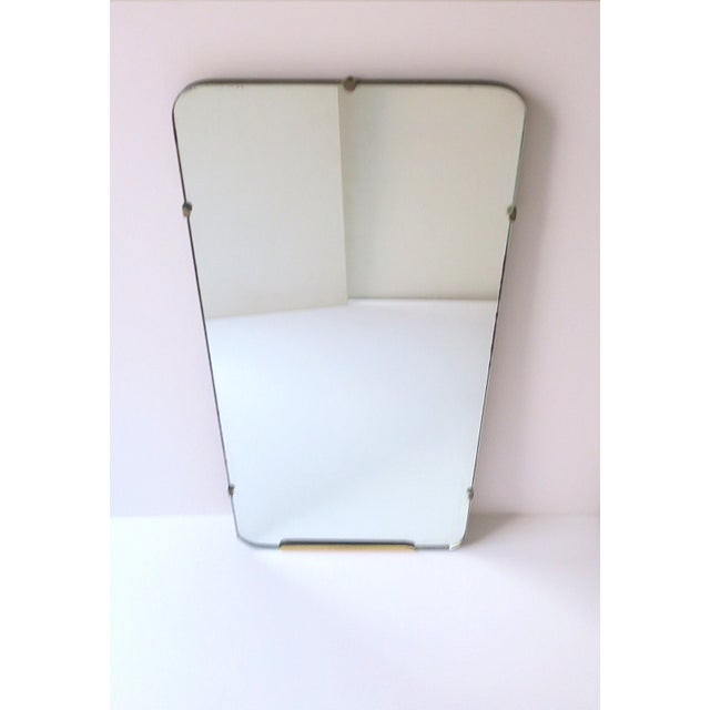 Early 20th Century Art Deco Modern Wall Mirror, Circa Early Century For Sale - Image 5 of 9