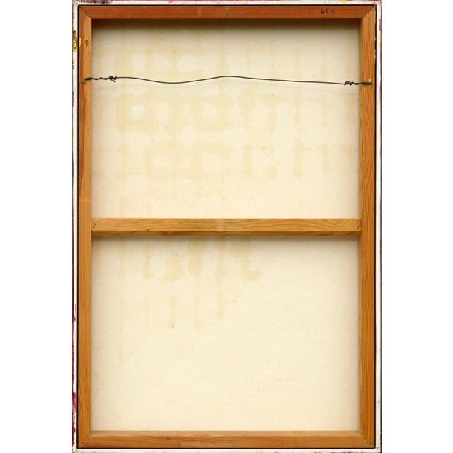 Vintage Original Painting “Colorful Squares #4” by Marc Foster Grant For Sale - Image 9 of 10