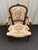 Early 20th Century French Walnut Needlepoint Arm Chairs- A Pair For Sale - Image 6 of 12
