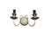 2-Armed Wall Lamp from Elmet Zabrze, Poland, 1970s For Sale - Image 11 of 15