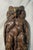 Brass Quality Antique Cold Painted Heavy Brass Figural Owl Desk Article Letter Opener For Sale - Image 8 of 8