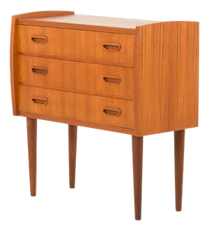 Small Danish Teak Chest of Drawers, 1960s