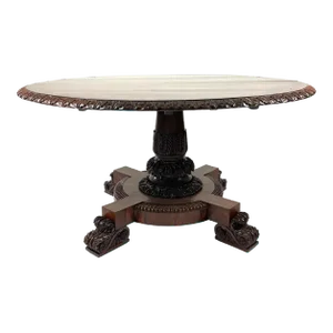 19th Century William IV Rosewood Dining or Center Table