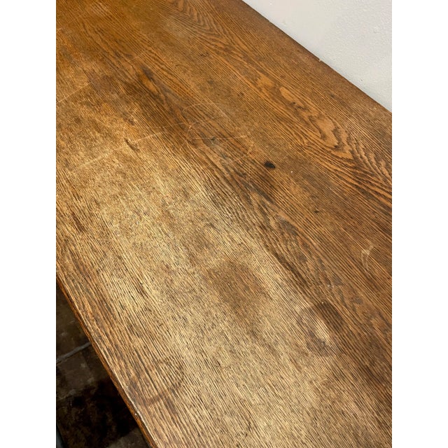 Antique 4-Drawer Dresser With Detailed Iron Hardware For Sale - Image 9 of 12