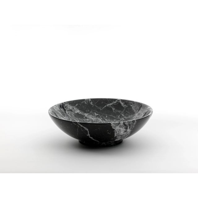 Not Yet Made - Made To Order Bowl in Portoro Marble For Sale - Image 5 of 7