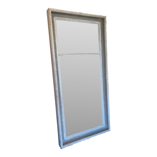 Painted Trumeau Mirror For Sale