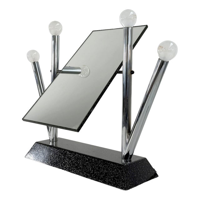 Yucca Table Mirror by Anna Anselmi for Bieffeplast, 1980s For Sale