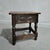 Wood Antique Oak Stool, 1810 For Sale - Image 7 of 7