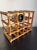 Late 20th Century 1970s Scandinavian Modern Twelve Bottle Wine Rack For Sale - Image 5 of 8