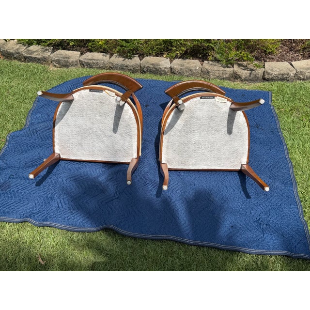 William Switzer Biedermeier Armchairs, Pair For Sale - Image 11 of 17