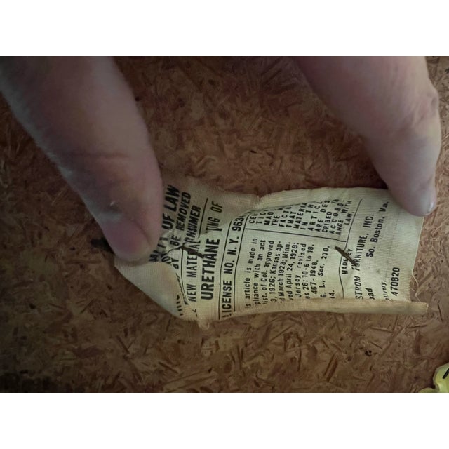 1970 Yellow Vinyl Dining Chairs - a Set of 4 For Sale - Image 11 of 13