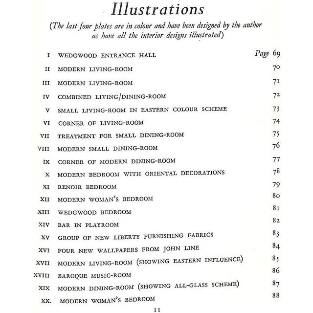 Traditional "A Decorators Notebook" 1952 Patmore, Derek For Sale - Image 3 of 12
