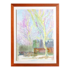 Boris Sveshnikov, April, Painting
