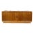 Mid 20th Century Danish Modern Teak Credenza by Dyrlund With Tambour Doors For Sale