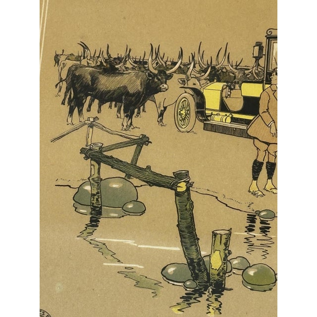 René Vincent, Berliet Illustration, Nuremberg, 1907, Print on Paper For Sale - Image 6 of 9