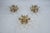Brass and Crystal Ceiling Lamps, Italy, 1970s, Set of 3 For Sale - Image 12 of 18