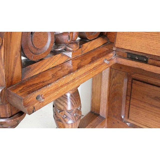 Solid Oak Church Stall For Sale - Image 17 of 18