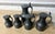 Five AntiqueFrench Pewter Tankards With Acorn Thumb Piece For Sale In New York - Image 6 of 10