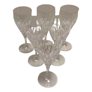 Edinburgh Crystal Wine Glass, 1980s, Set of 6 For Sale
