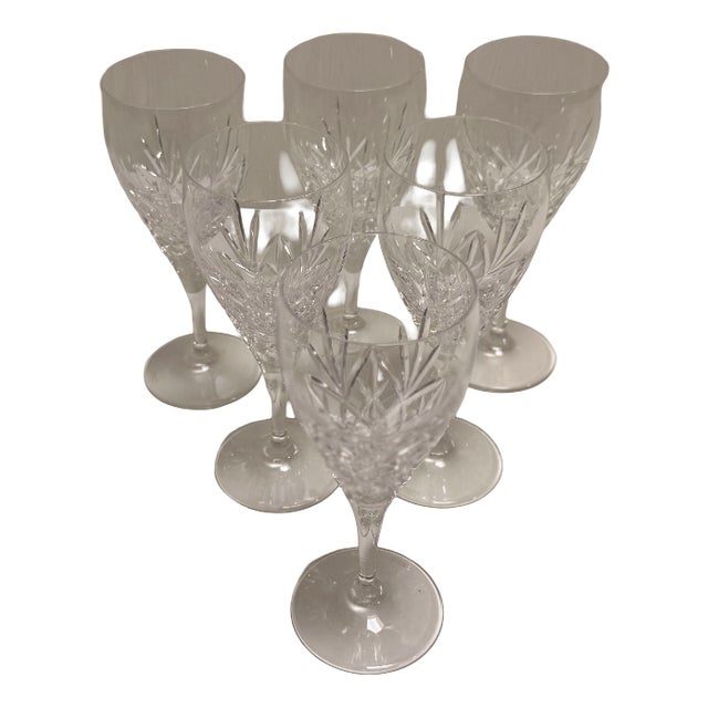 Edinburgh Crystal Wine Glass, 1980s, Set of 6 For Sale