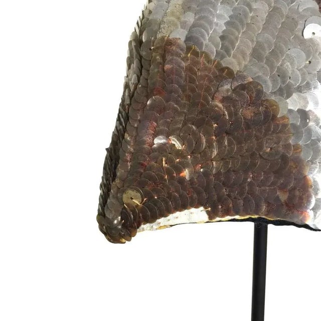 Early 20th Century Antique Bavarian Sequin Mounted Hats- A Set of 2 For Sale - Image 5 of 5
