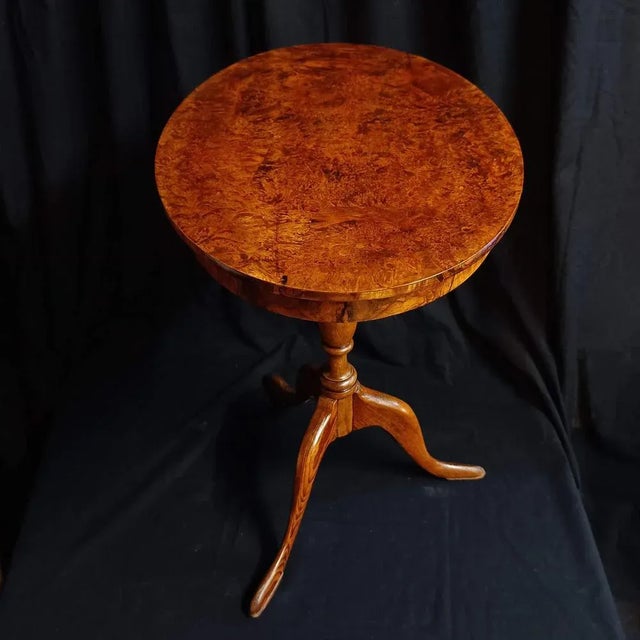 Oval Side Table, 1900 For Sale - Image 4 of 9