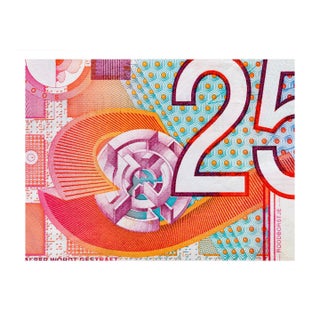 "1989 Dutch 25 Gulden" Macro Photograph by Don Hamerman For Sale