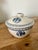 1960s Chinese Lidded Rice Bowls in Blue & White-Set of 4 For Sale - Image 9 of 10