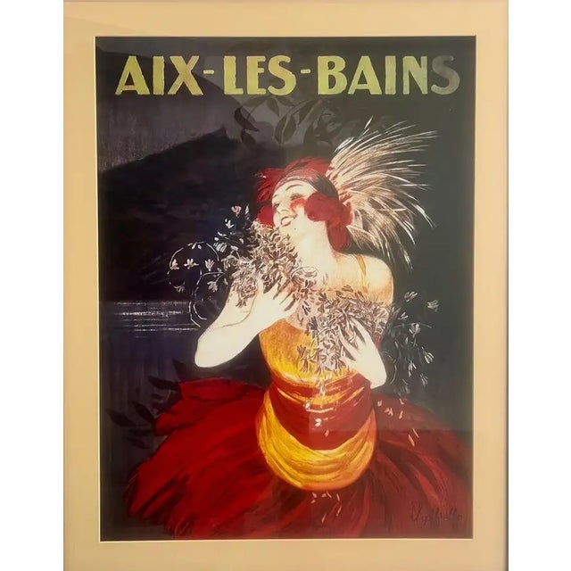 This striking reproduction poster showcases the celebrated advertising artistry of Leonetto Cappiello, the pioneering...