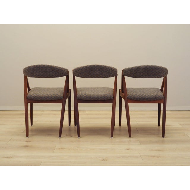 1970s Danish Teak Chairs, 1970s, Set of 3 For Sale - Image 5 of 18