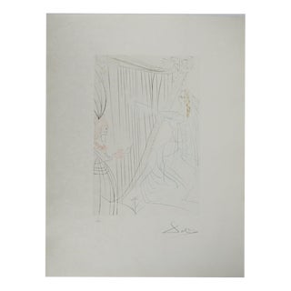 Salvador Dali, Queen Isolde and Her Daughter, 1970, Engraving For Sale