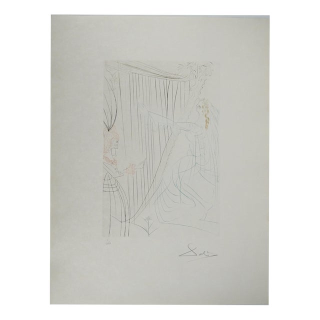 Salvador Dali, Queen Isolde and Her Daughter, 1970, Engraving For Sale