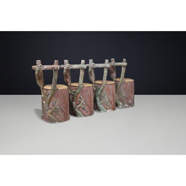 Sculptural Italian Fiberglass Dining Chair, 1950s For Sale - Image 3 of 9