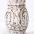 White Mid-Century Modernist White and Earth Toned Ceramic Vase With Coiled Motif For Sale - Image 8 of 13