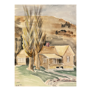 1947 Northwest Landscape by Matthews