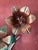 Metal Metal Art Sculpture Floral and Leaves, Set For Sale - Image 7 of 12