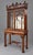 Late Chinese Victorian Chippendale Style Mahogany Display Cabinet, 1890 For Sale - Image 3 of 8