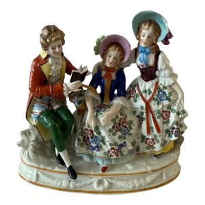 Antique Dresden Porcelain Carl Thieme German Figurine