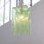 Mid-Century Modern Vintage Italian Hanging Light in Green Murano, 1990s For Sale - Image 3 of 12