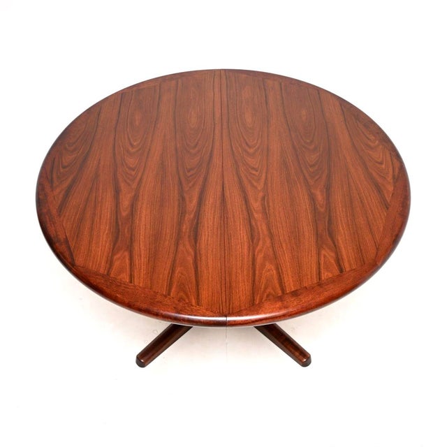 1960s Vintage Danish Extending Dining Table from Dyrlund, 1960s For Sale - Image 5 of 10