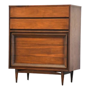 Walnut Dresser by Basic Witz
