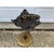 Mid 20th Century Mid-Century Modern Black & Gold Ceramic Leaf Standing Ashtray For Sale - Image 5 of 12