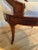 Chestnut Circa 1950s Swivel Barrel Chair For Sale - Image 8 of 11
