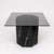 Postmodern Faux Marble Pedestal Side Table – Ceramic & Glass, 1980s, Mid-Century For Sale - Image 4 of 17