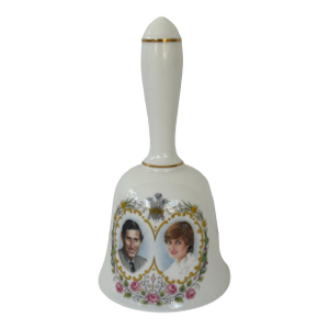 1981 Crown Staffordshire Commemorative Bell – Prince Charles & Lady Diana Royal Wedding