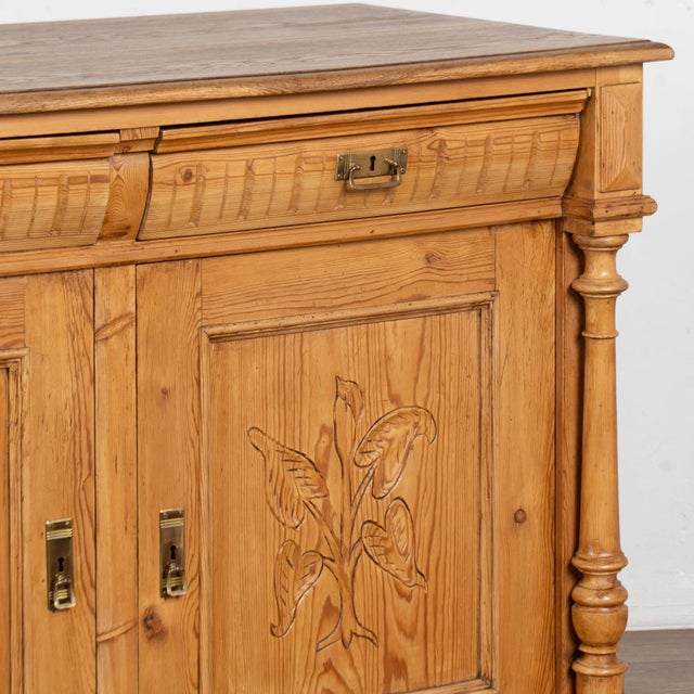 19th Century Danish Pine Sideboard For Sale - Image 9 of 13